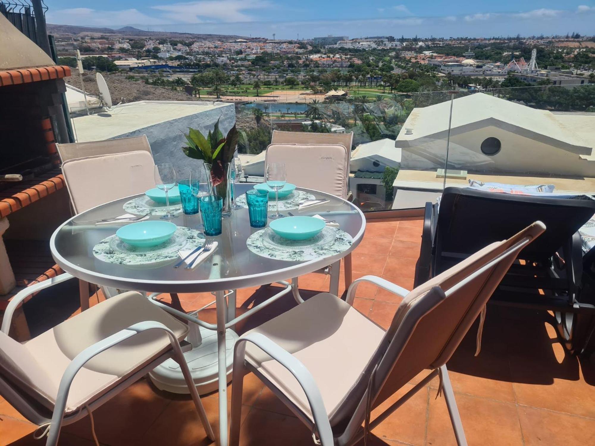 Апартаменты Duplex Vista Dorada 64 Маспаломас Экстерьер фото